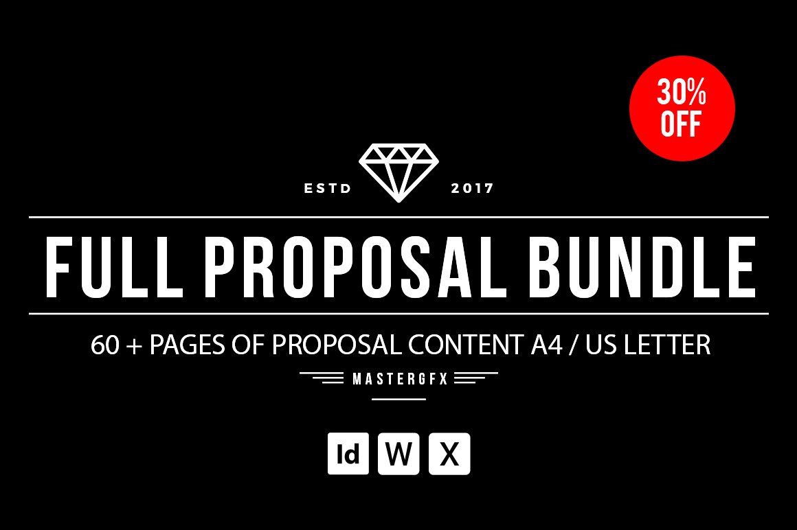 60+ Pages Bundle Proposal Pack -30% cover image.