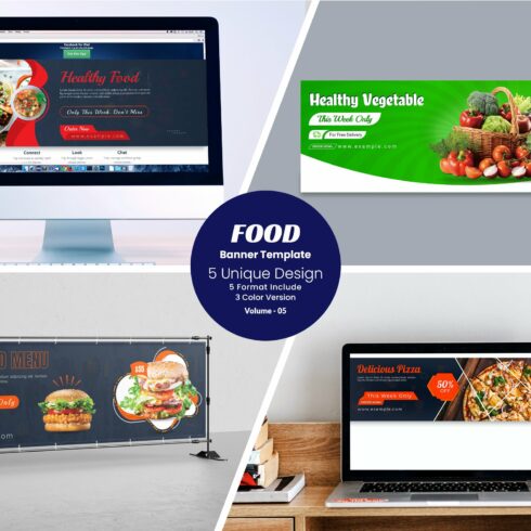 Food Sliders & Feature Templates cover image.