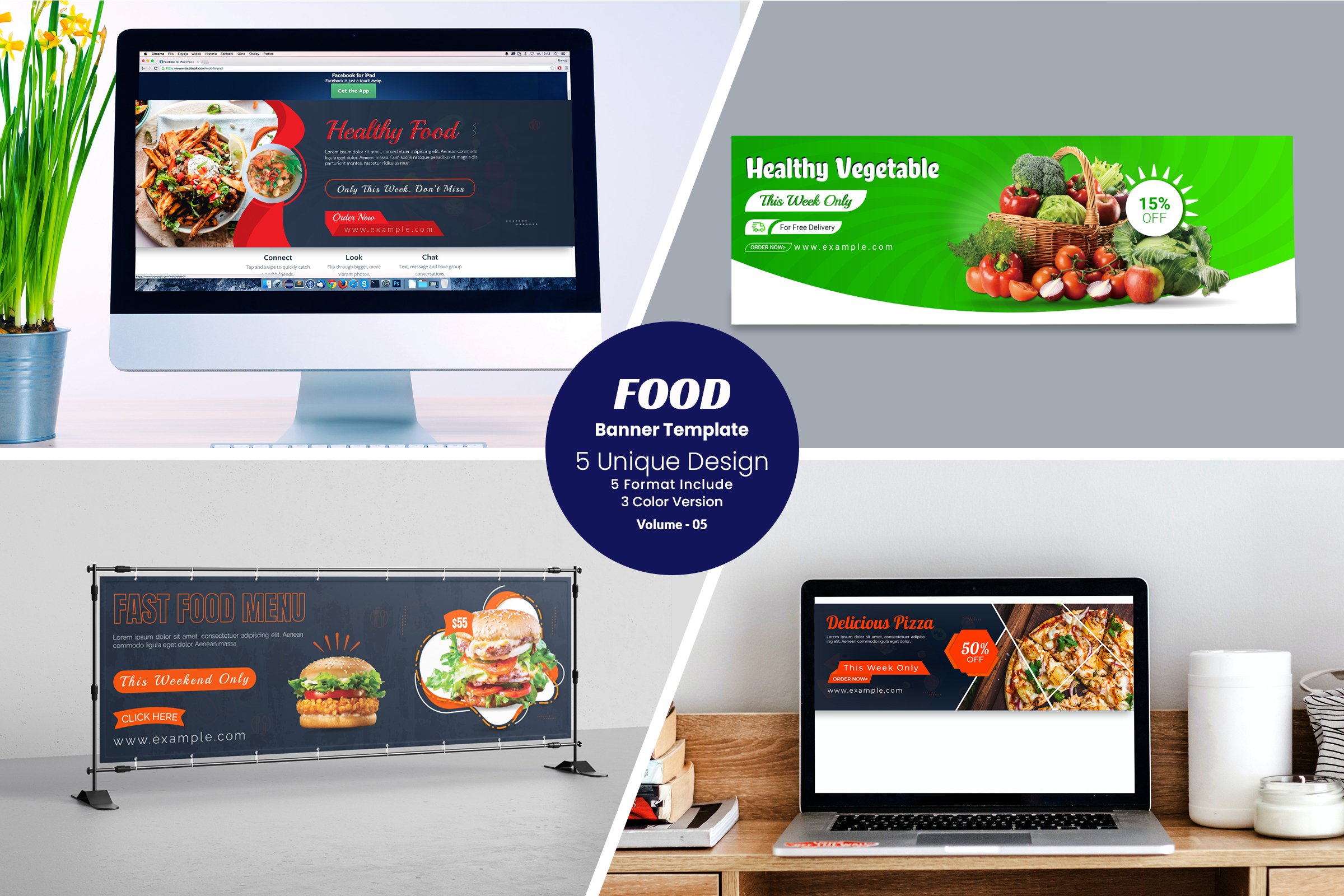 Food Sliders & Feature Templates cover image.