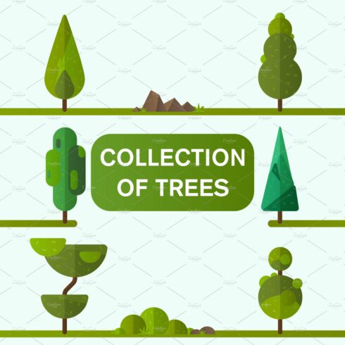 Collection of geometric trees cover image.