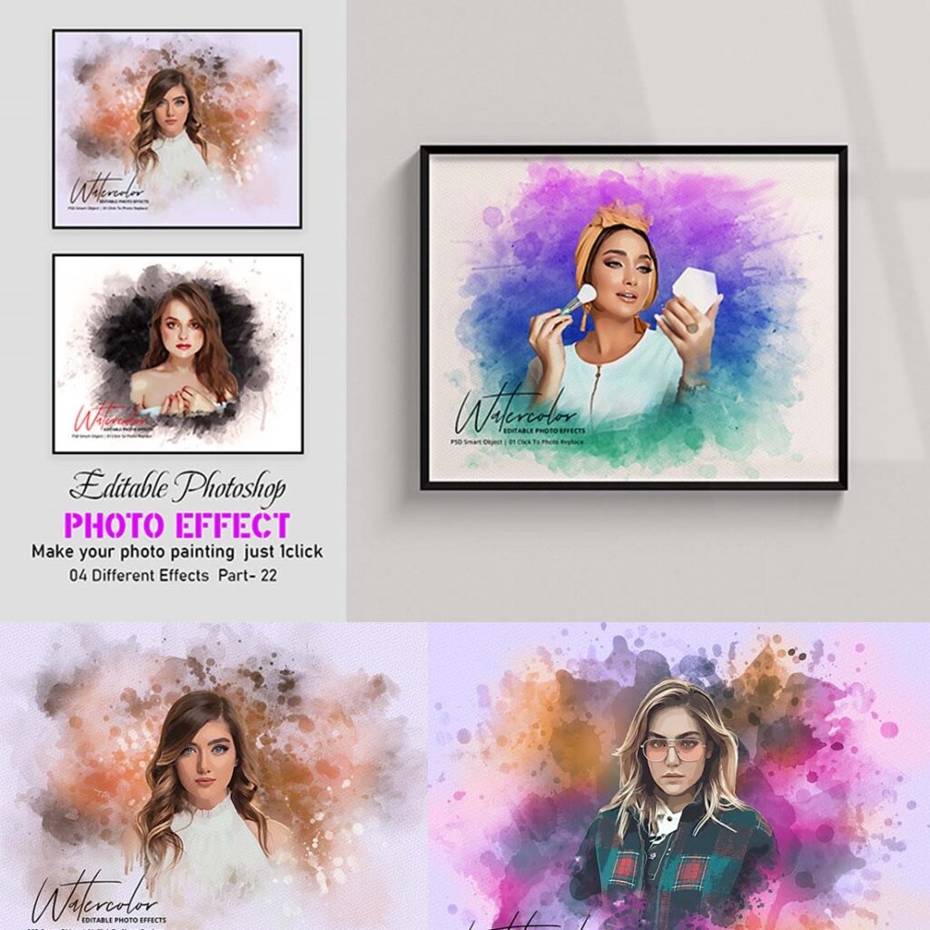 Colorful Photoshop Photo Effect - MasterBundles