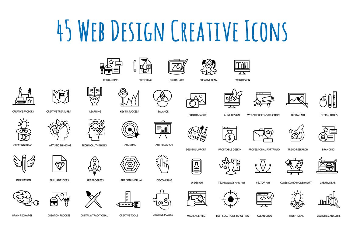 Web Design: Icons, Patterns and More preview image.