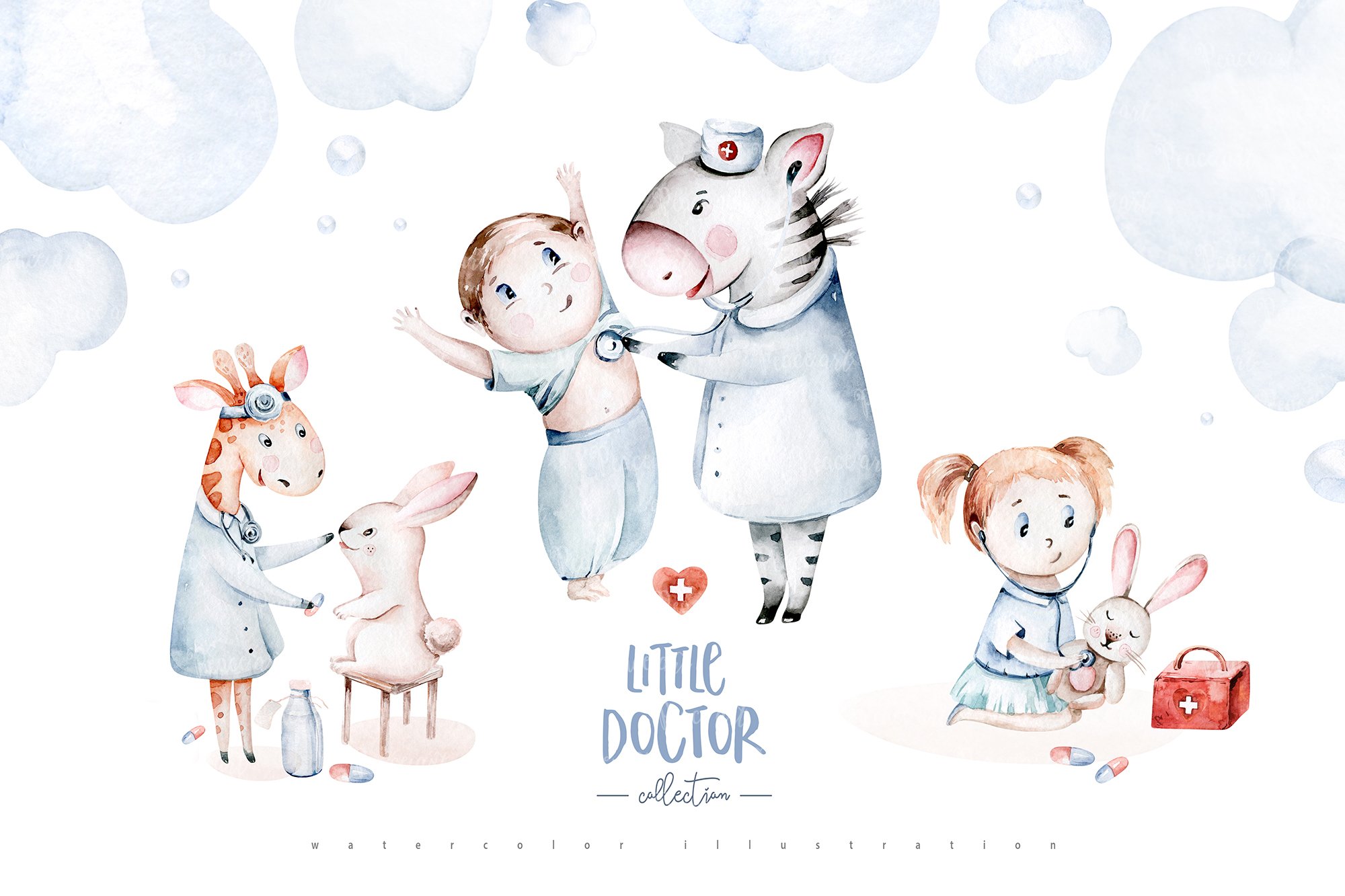 Little doctor cute collection cover image.