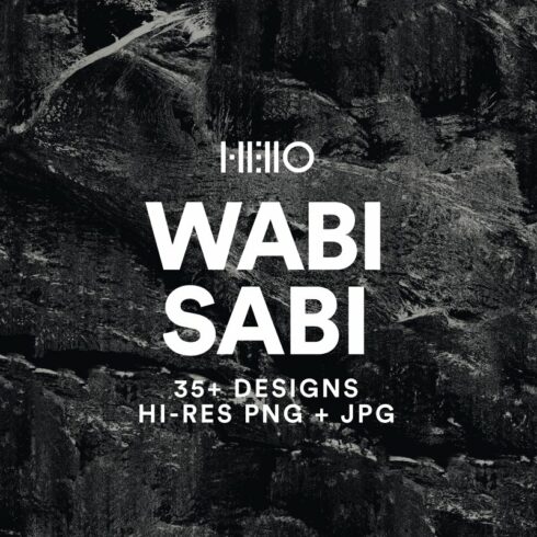 Wabi Sabi Natural Textures cover image.