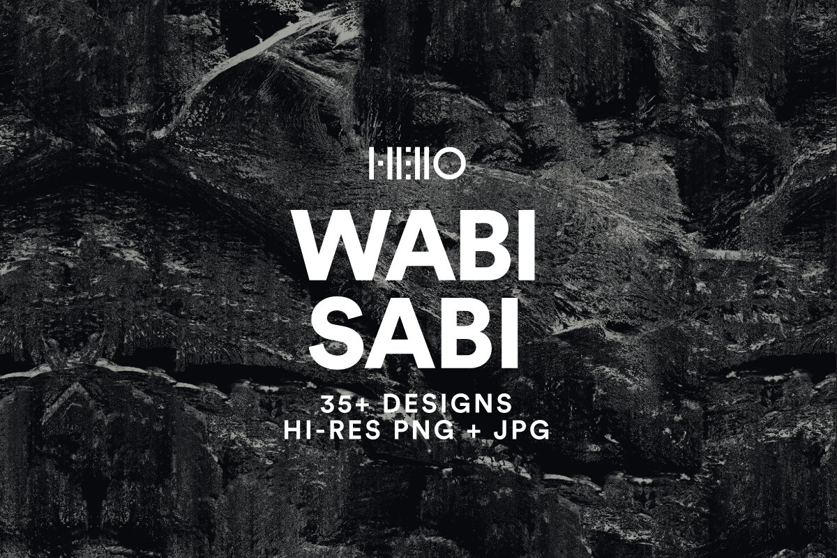 Wabi Sabi Natural Textures cover image.