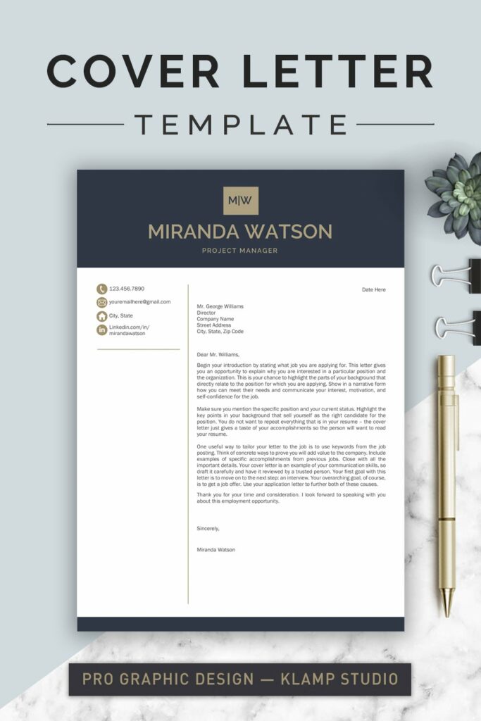 Resume Template | CV Template – MasterBundles