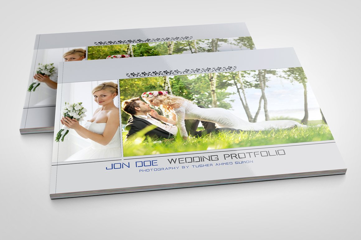 Wedding Protfolio Brochures cover image.