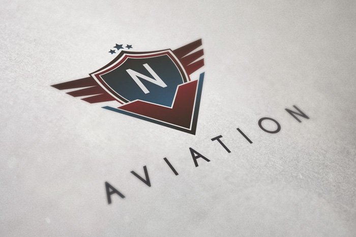 Aviation Badge Logo cover image.
