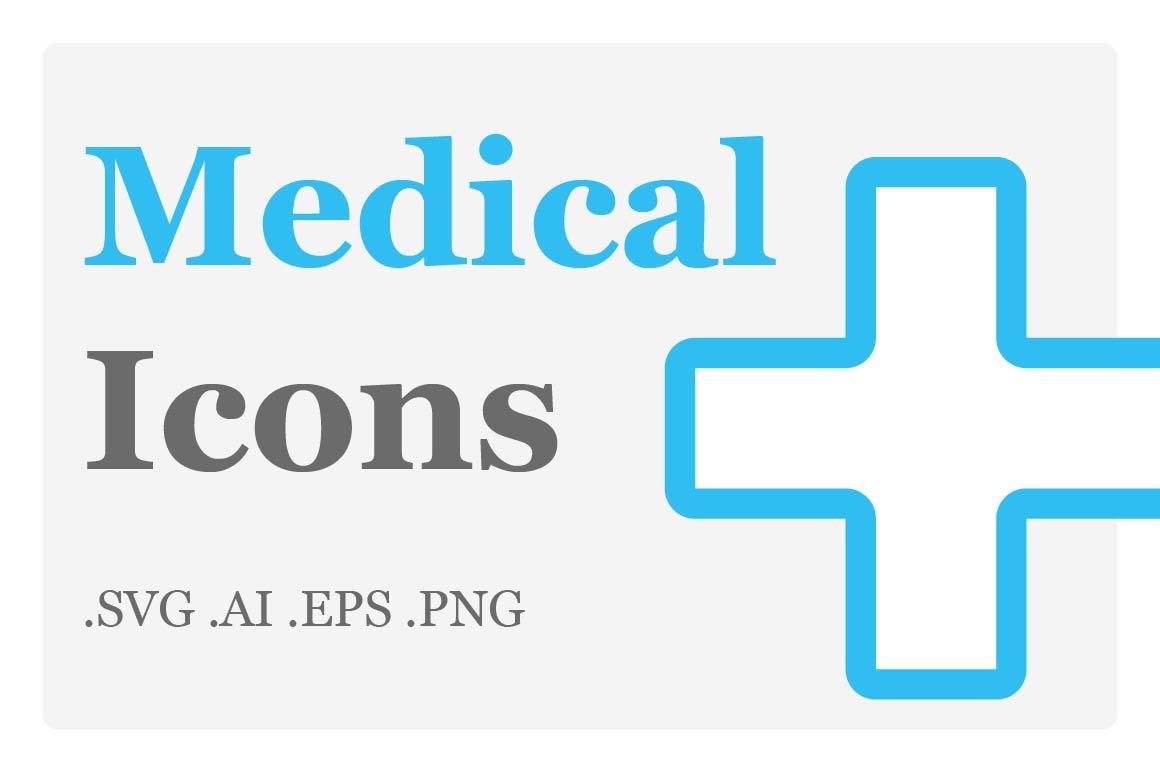 Medical Icons cover image.