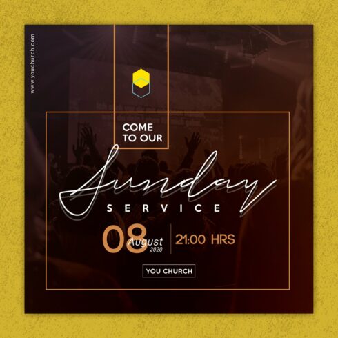 Social Flyer for Church - Sunday cover image.