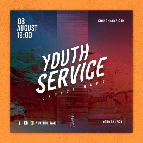 Church Flyer - Youth Event cover image.