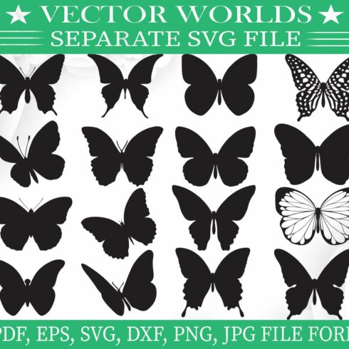 Butterfly Svg, Fly, Animals Svg cover image.
