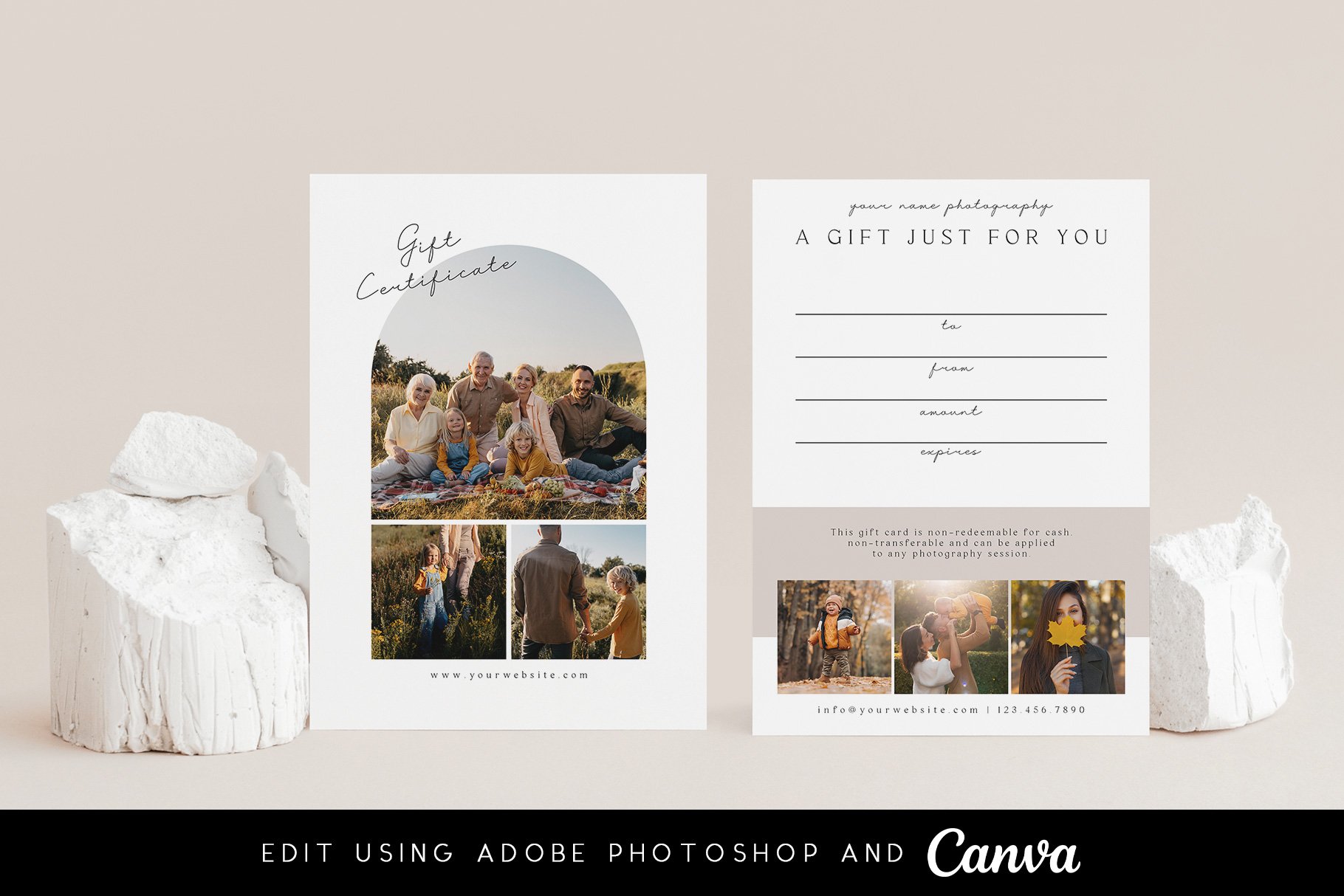 Photography Gift Certificate Template (2716035)