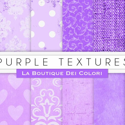 Purple Digital Textures cover image.