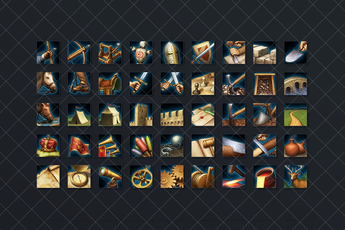 Technology And Skill Icons preview image.