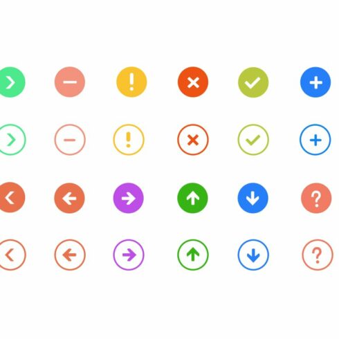 24 Interface Symbols and Icons cover image.