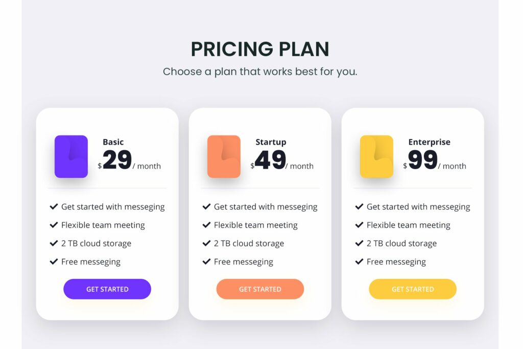 Pricing Plan – MasterBundles