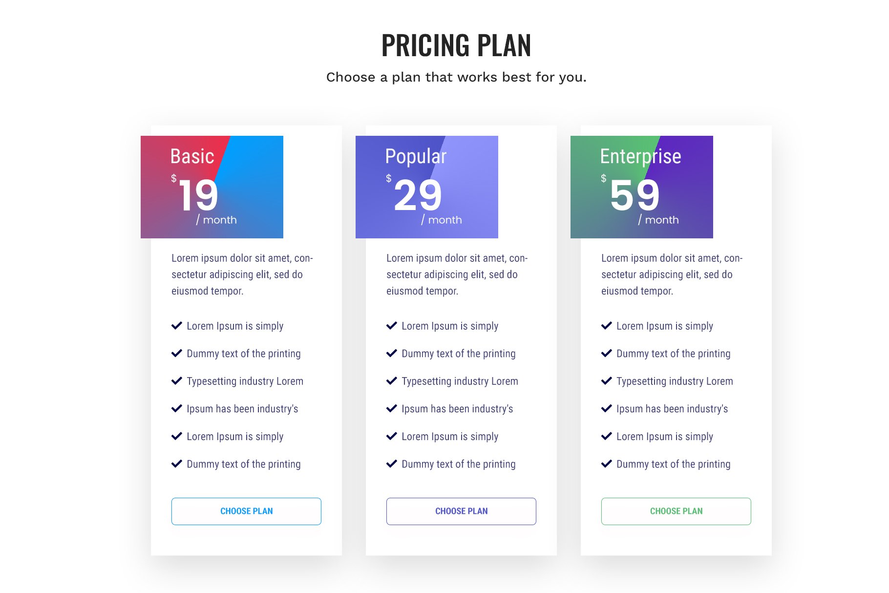 Pricing plan cover image.