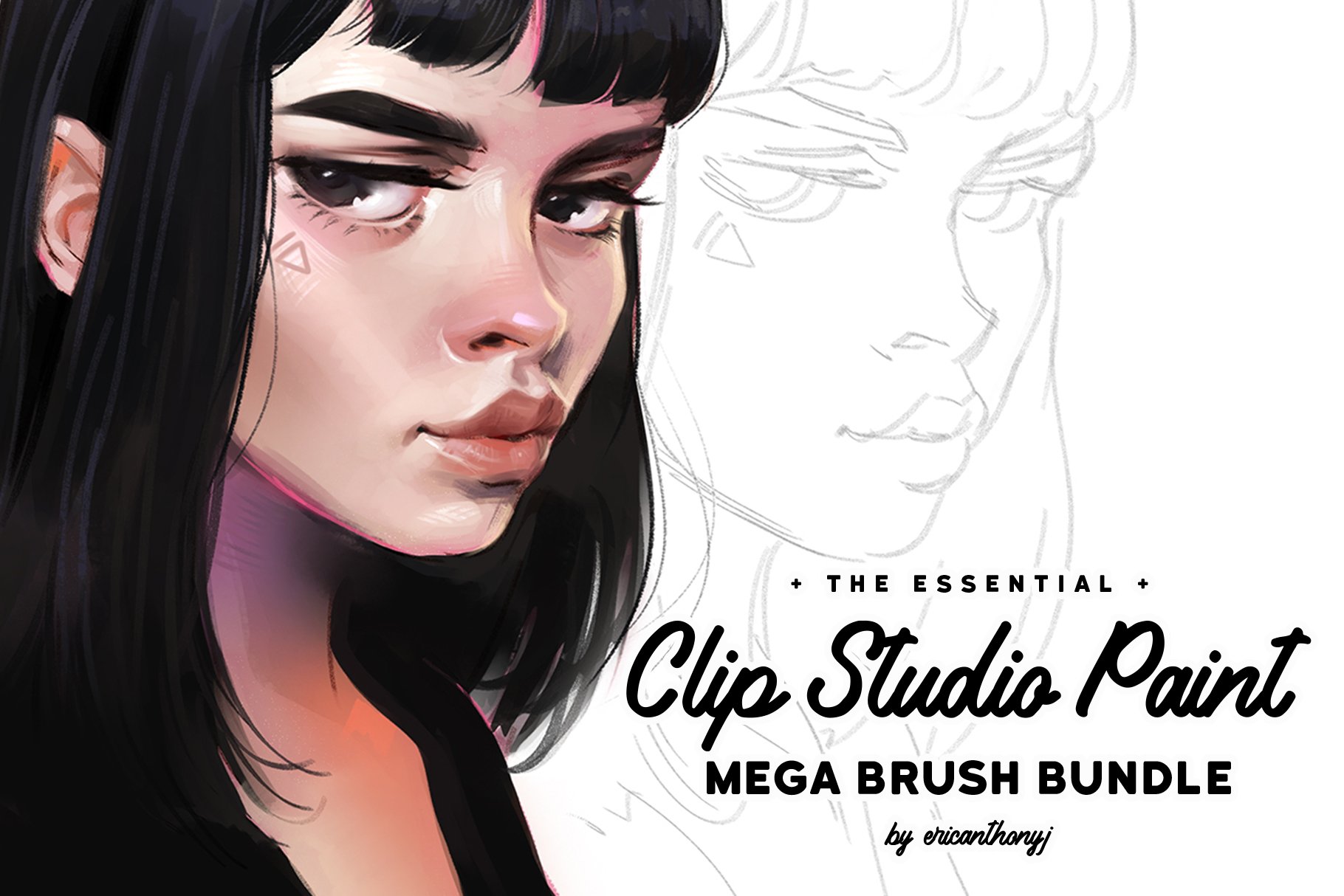 Clip Studio Paint - Mega Bundle cover image.