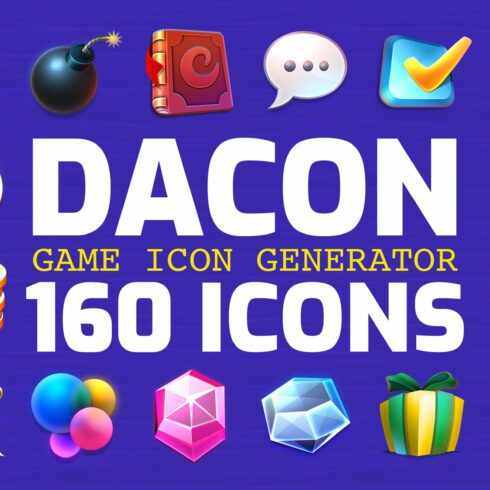 DACON - Game Icon Generator cover image.
