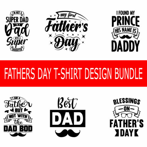 Dad typography t-shirt design vector cover image.