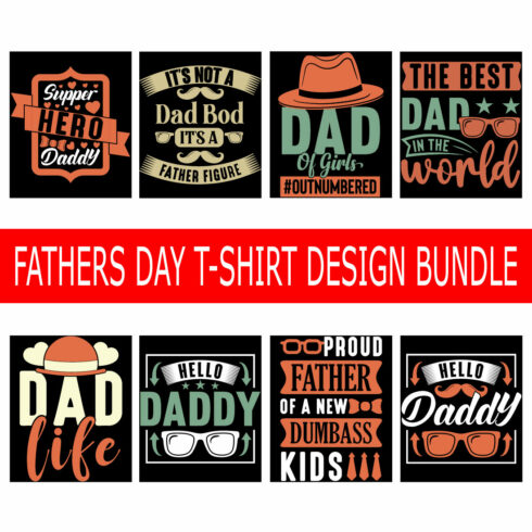Dad t-shirt design, Dad lover free svg cover image.