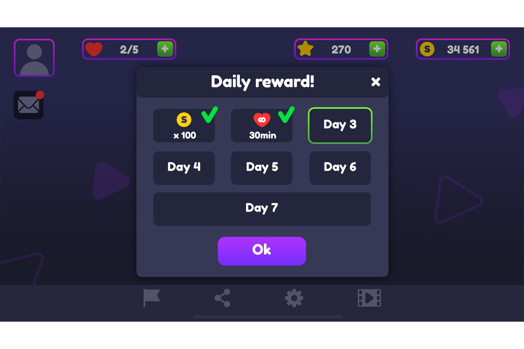 daily reward 353