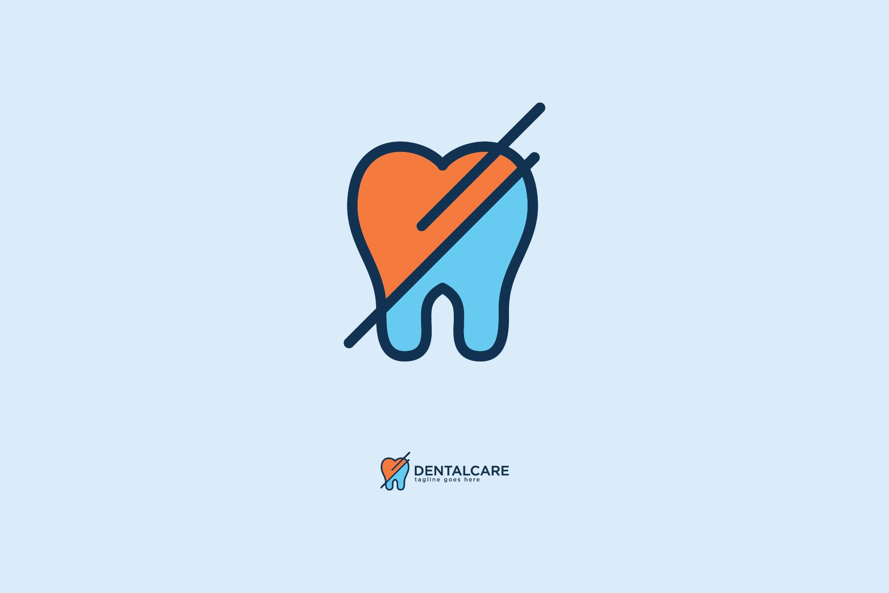 Dental Care Logo cover image.