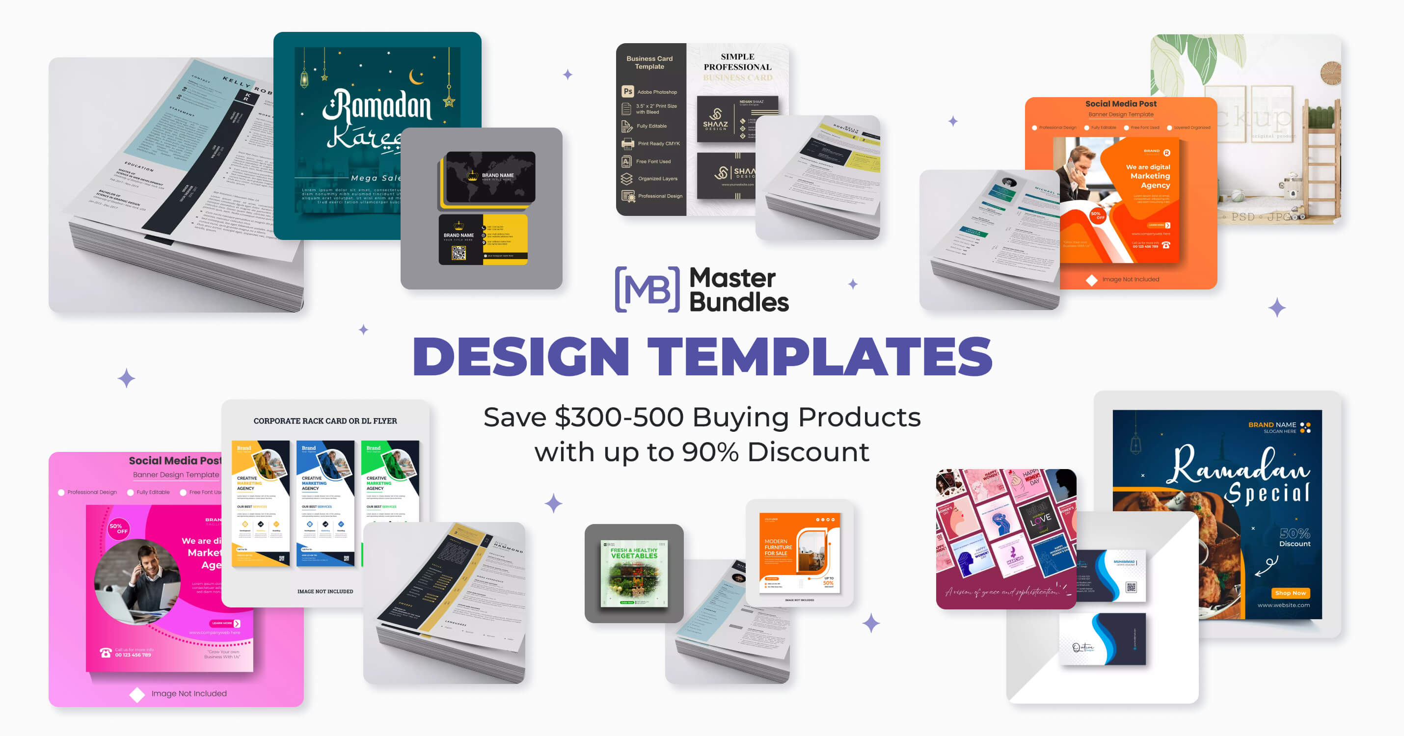 33827+ Design Templates 2024 - MasterBundles