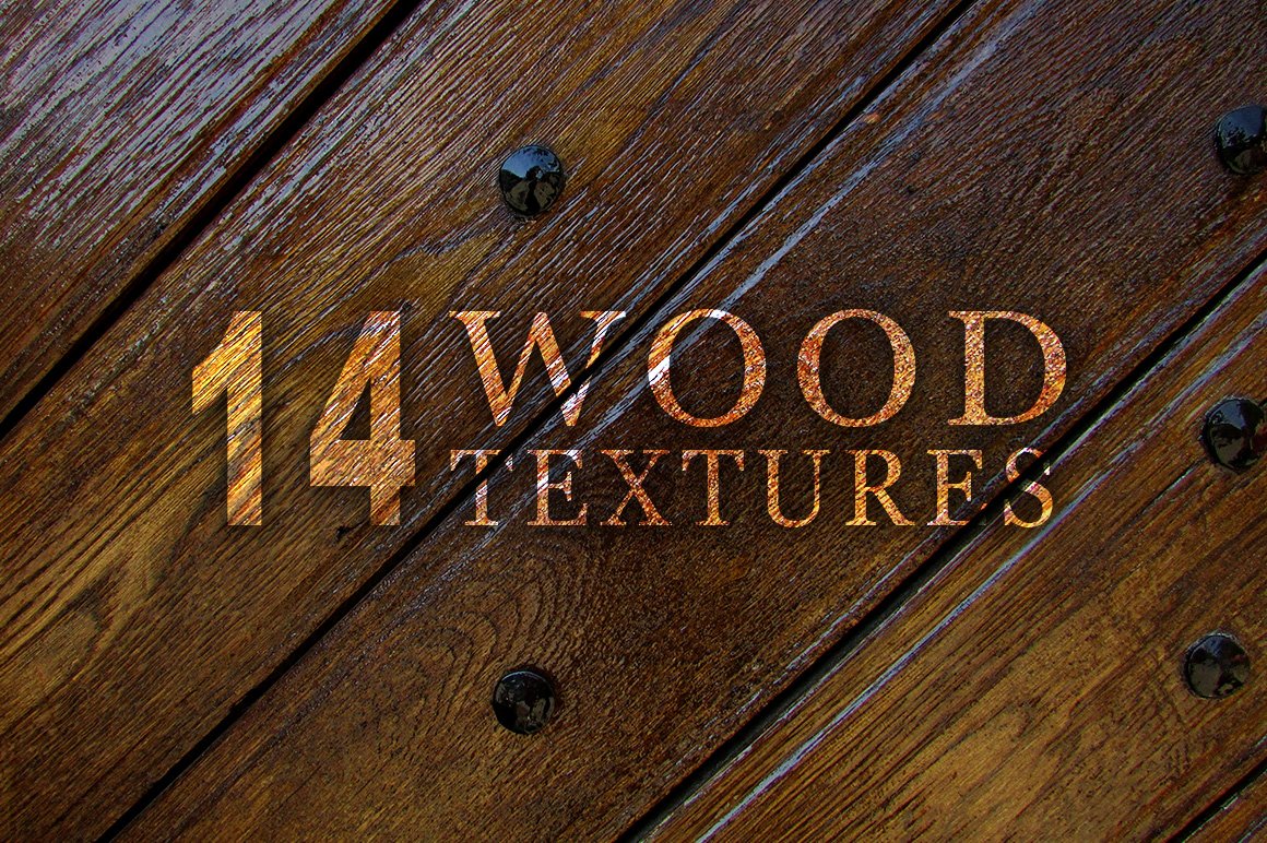 14 Wood Textures cover image.