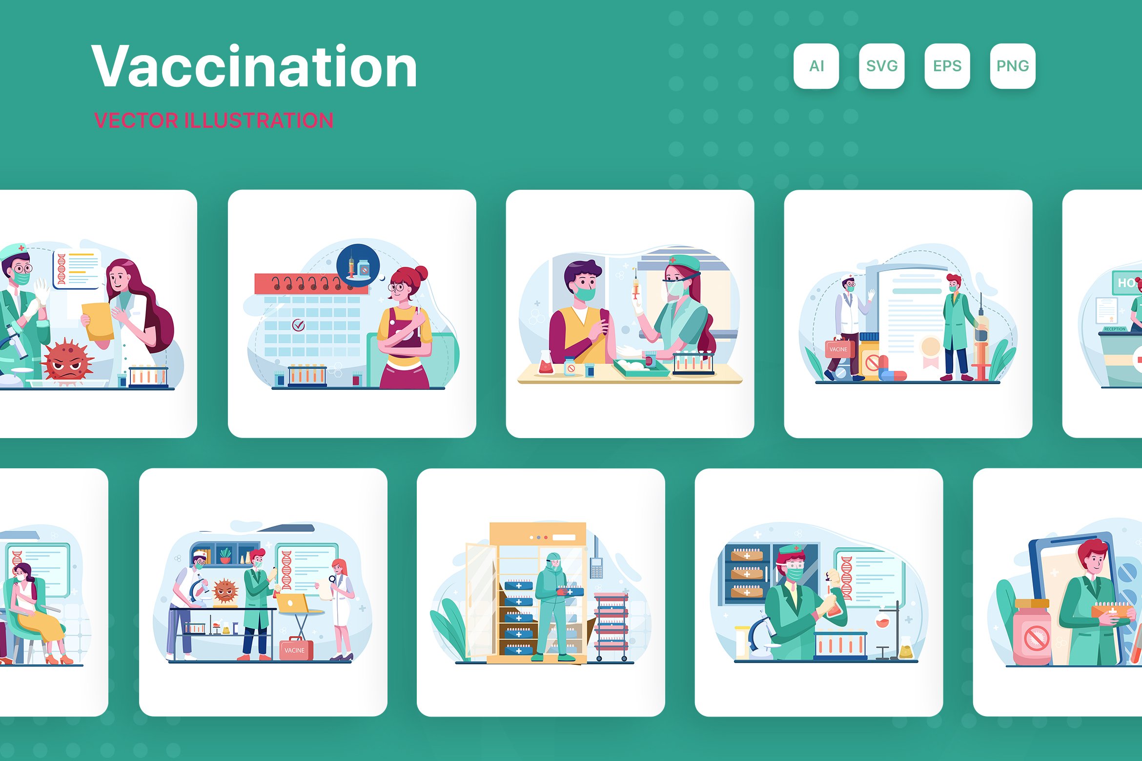 M217_Vaccination Illustrations cover image.