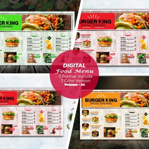 Digital Menu Boards for Restaurant cover image.