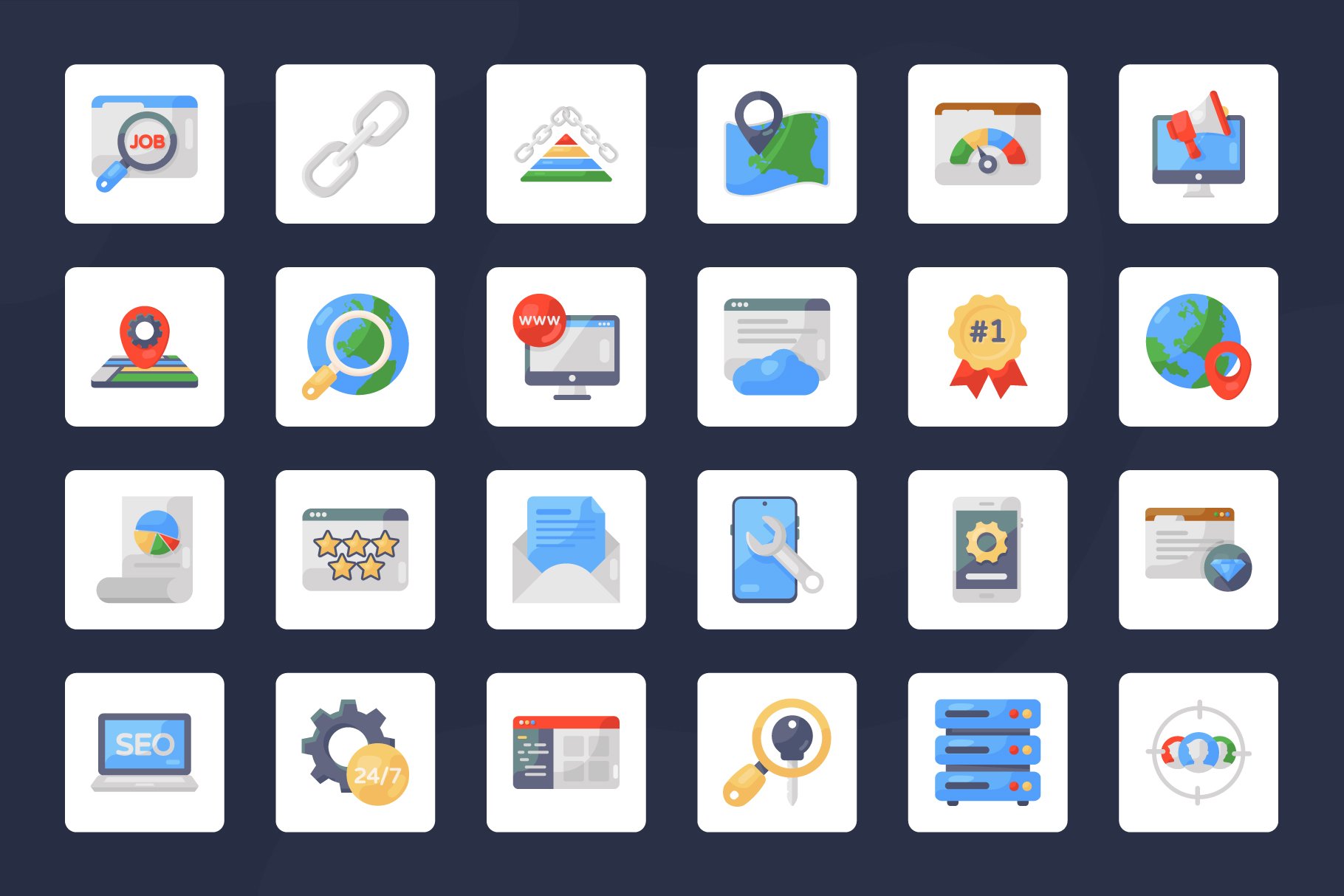 digital marketing and seo icons preview 4 305