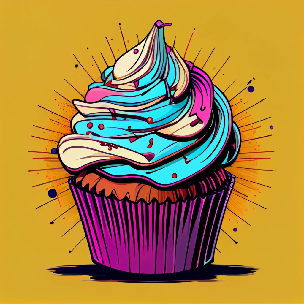 Cartoon Comic Style Food Midjourney Prompt MasterBundles
