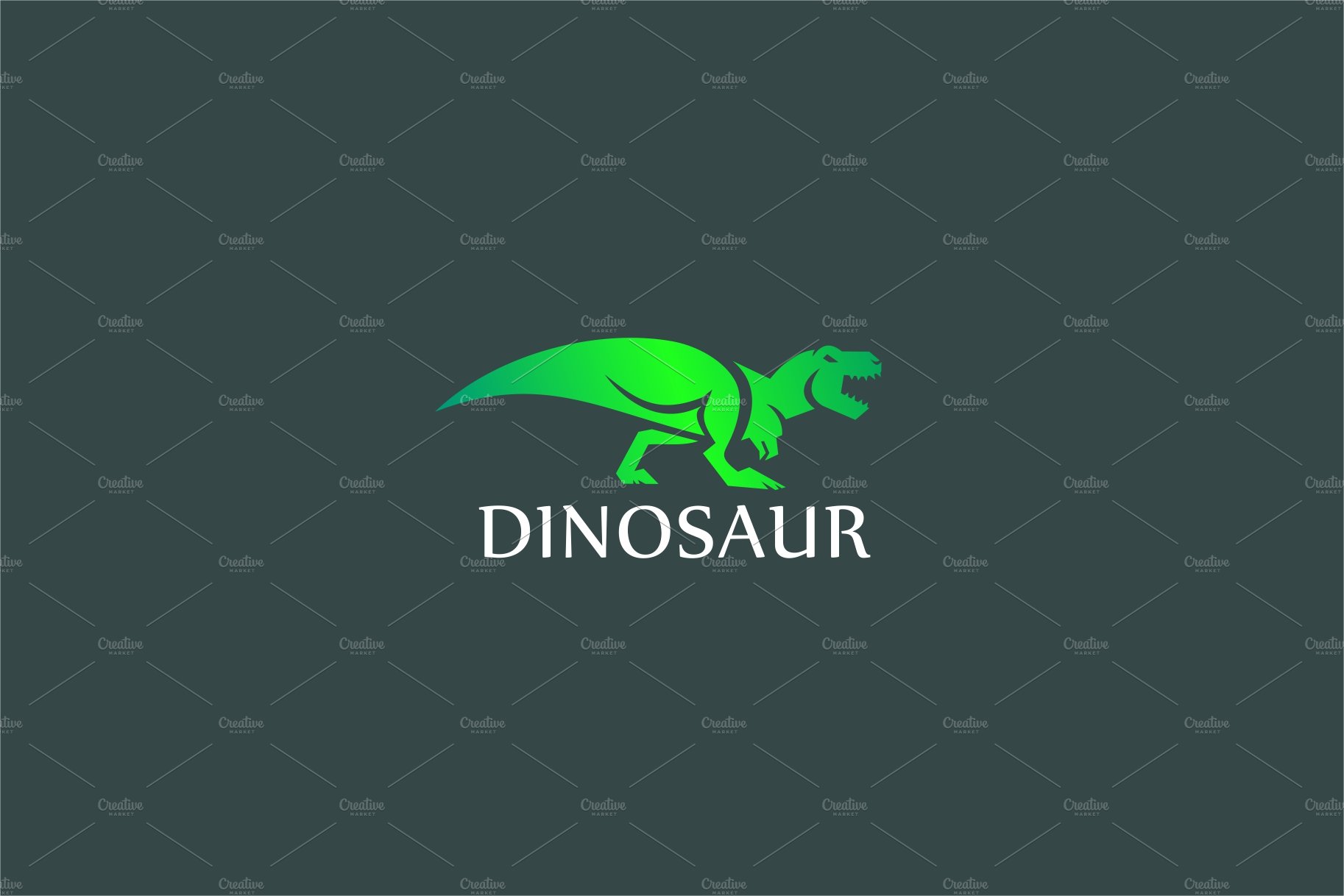 Dinosaur Logo Design cover image.