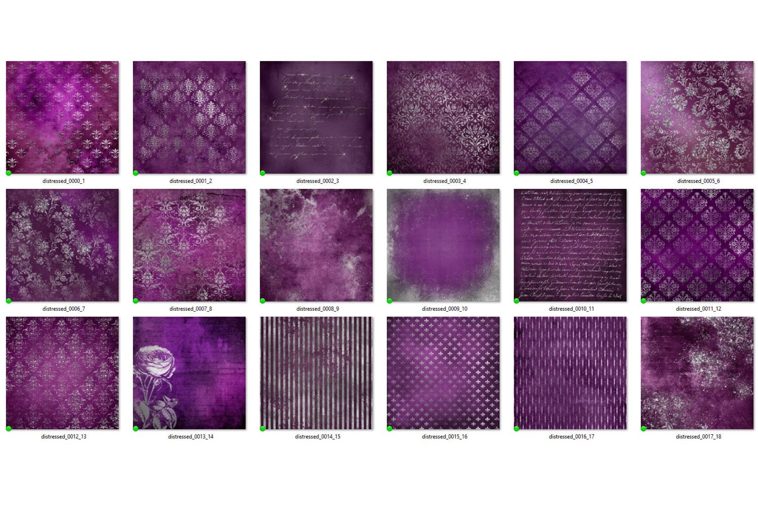 distressed purple and silver digital paper preview 3 998