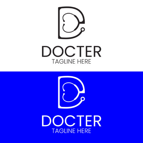 D Letter logo cover image.