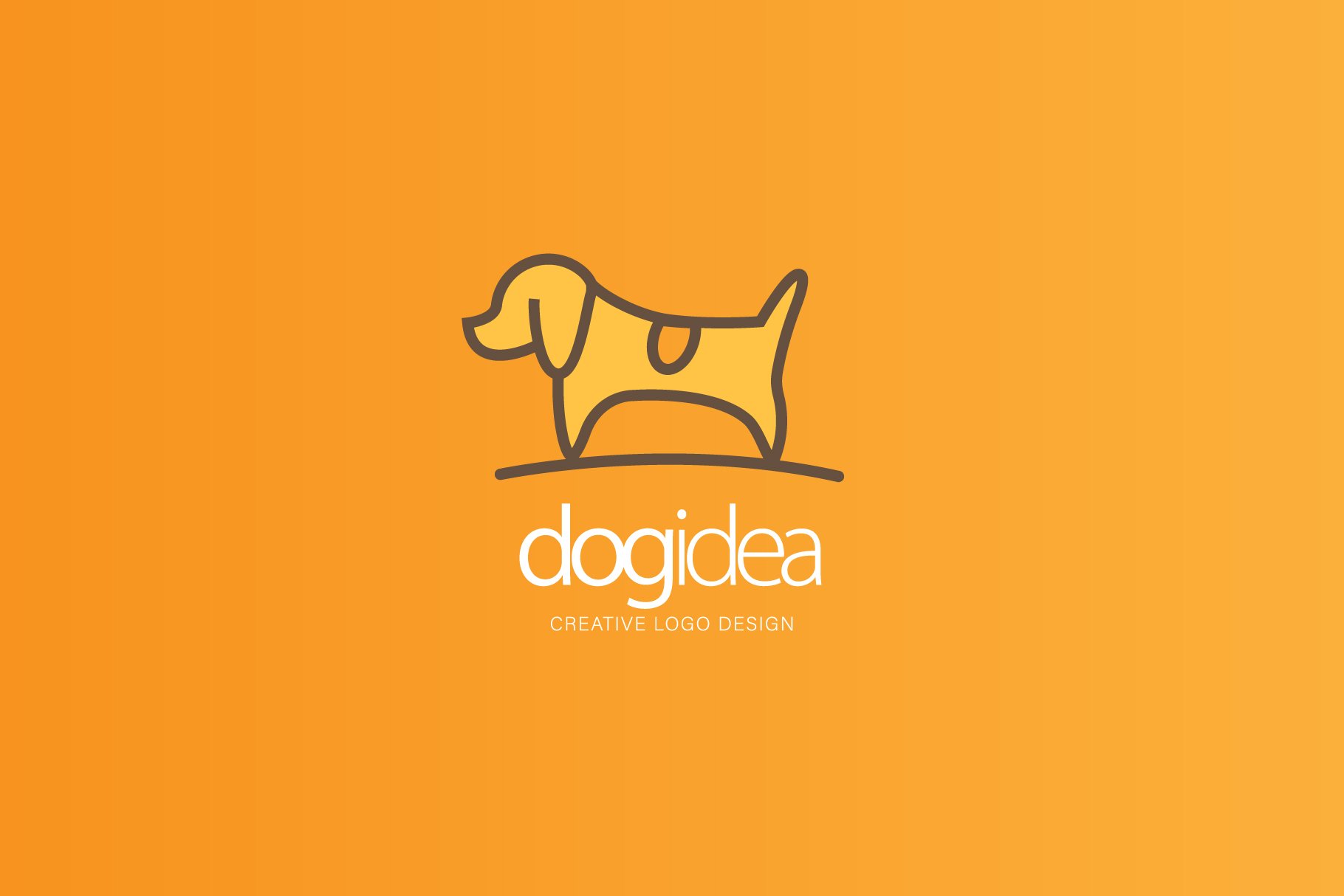 dog logo preview image.