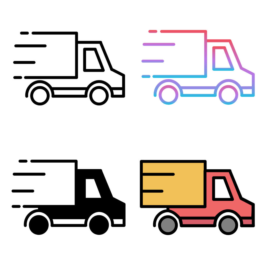 Delivery icons - MasterBundles