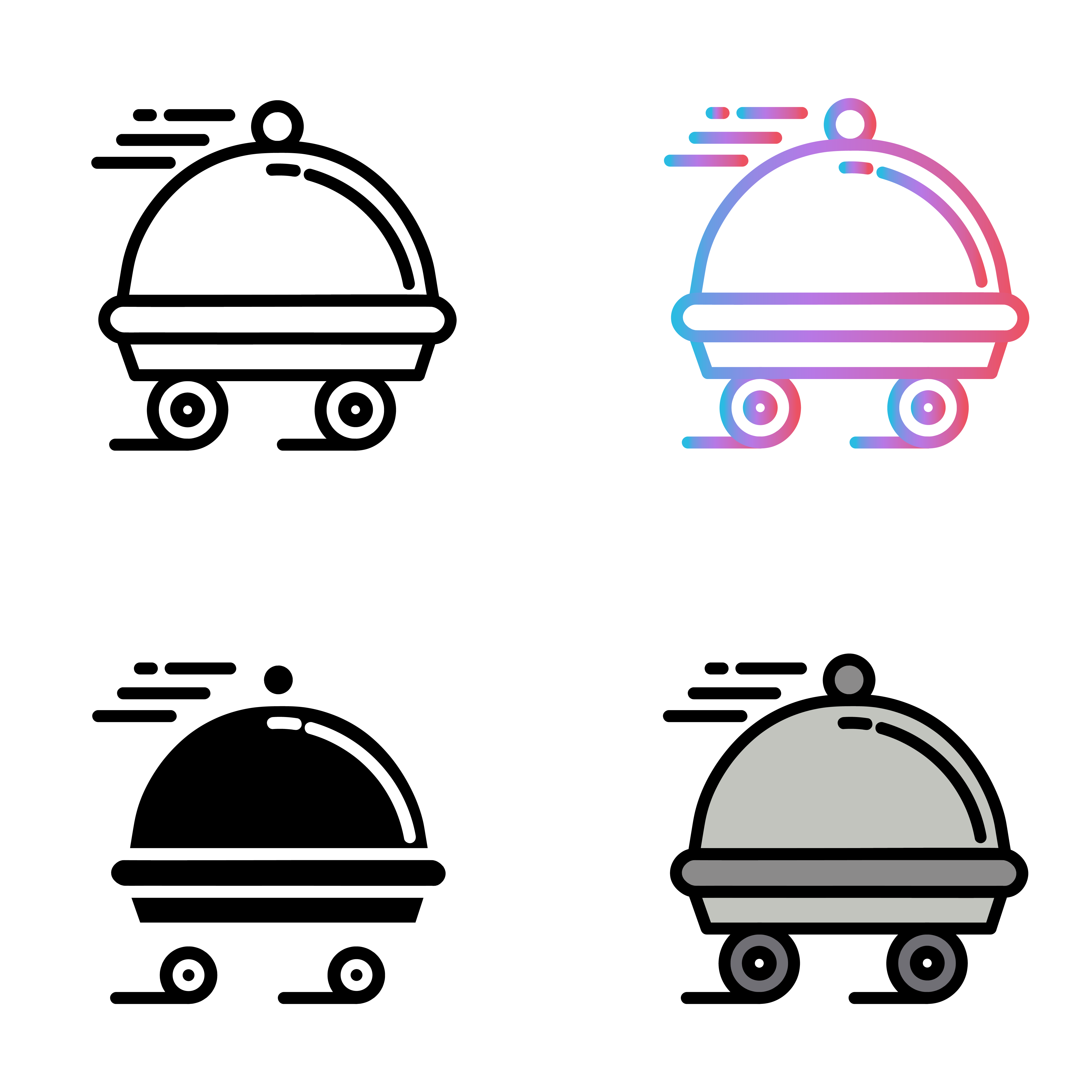 Delivery icons preview image.