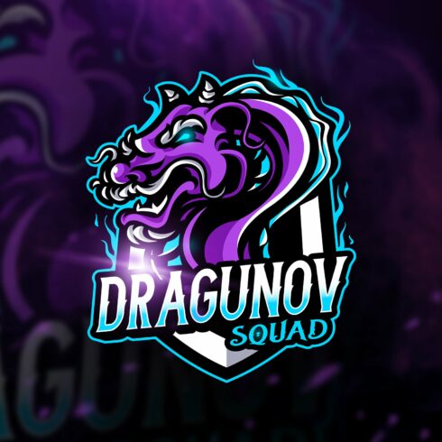 Dragunov2 Squad-Macot & Esport Logo cover image.