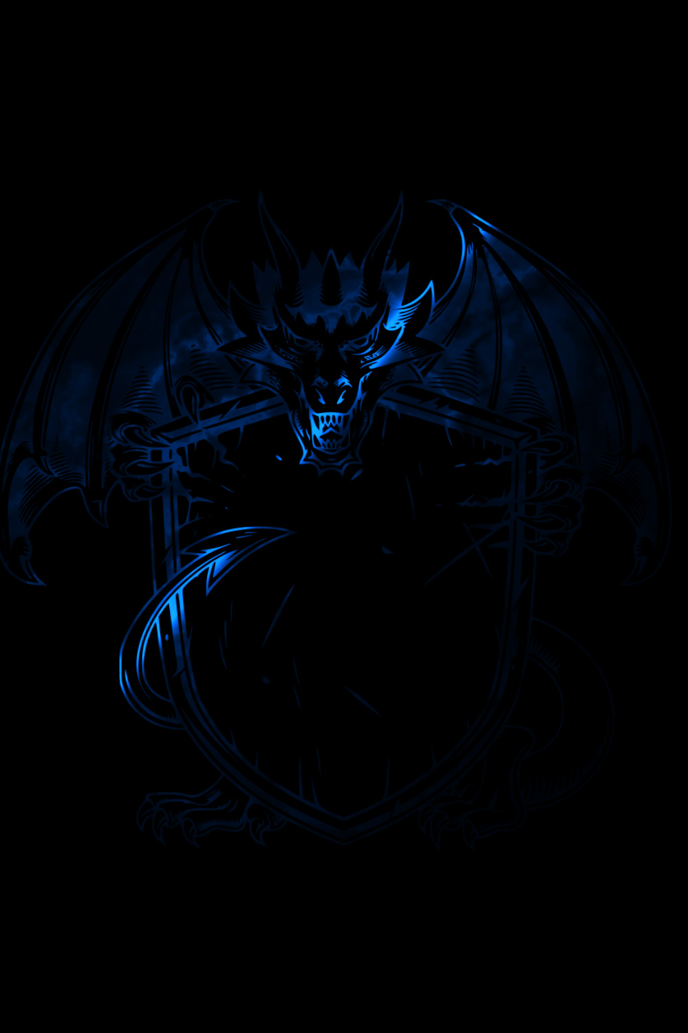 Dragon Blue pinterest preview image.