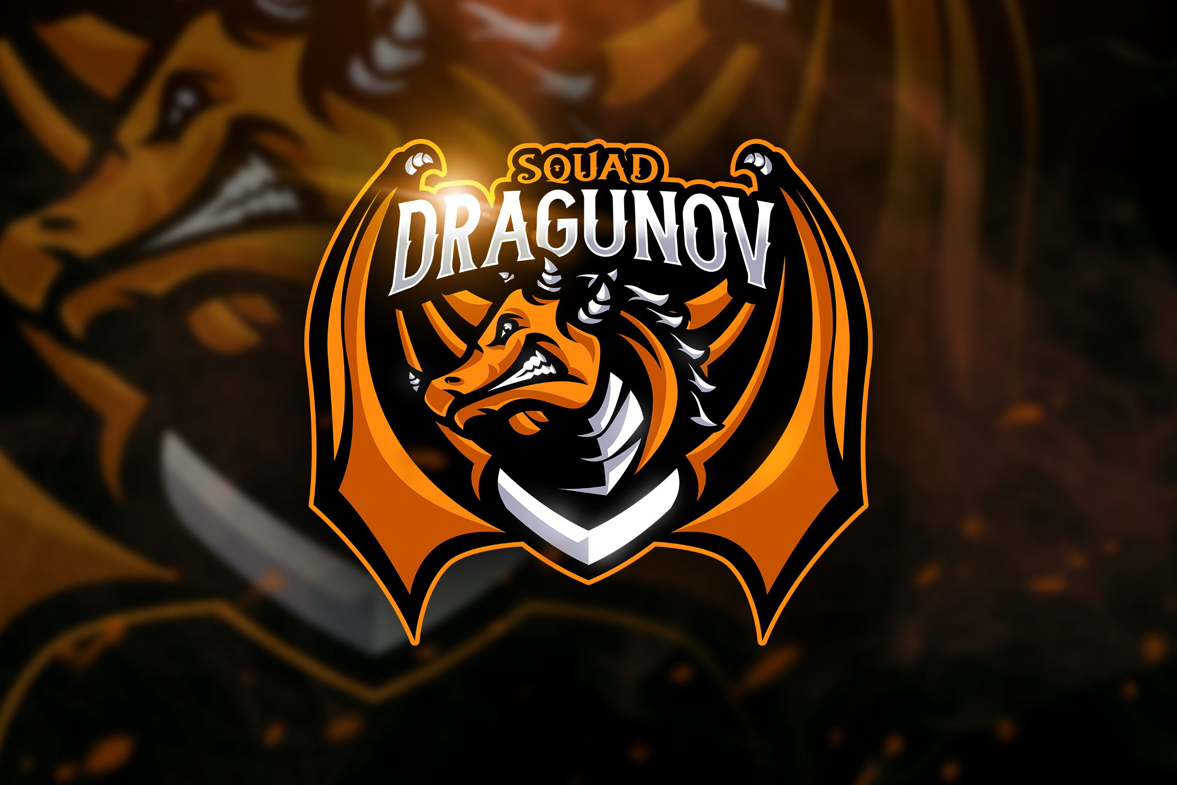 Dragunov Squad-Macot & Esport Logo cover image.