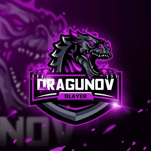 Dragunov Slayer-Mascot & Esport Logo cover image.