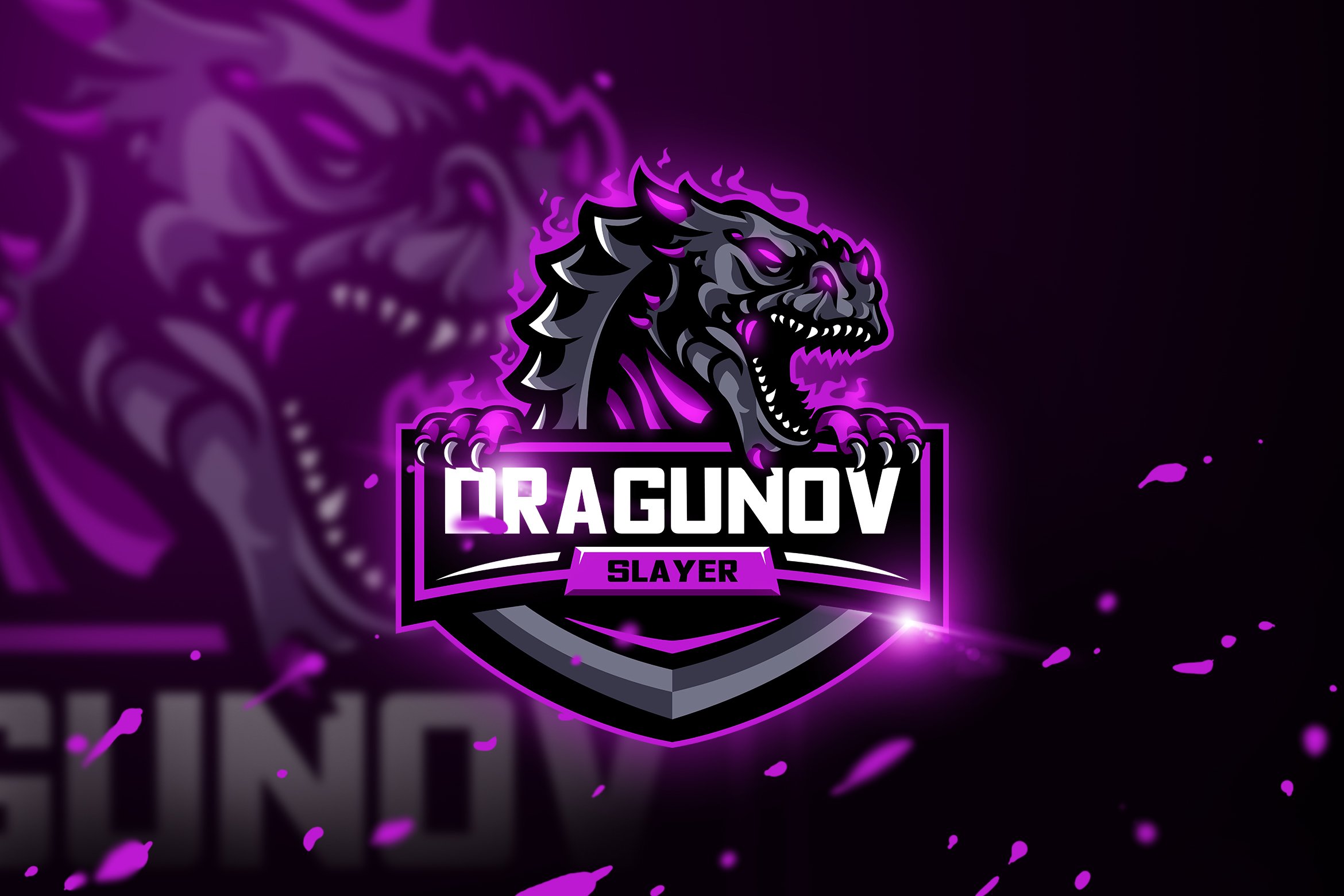 Dragunov Slayer-Mascot & Esport Logo cover image.