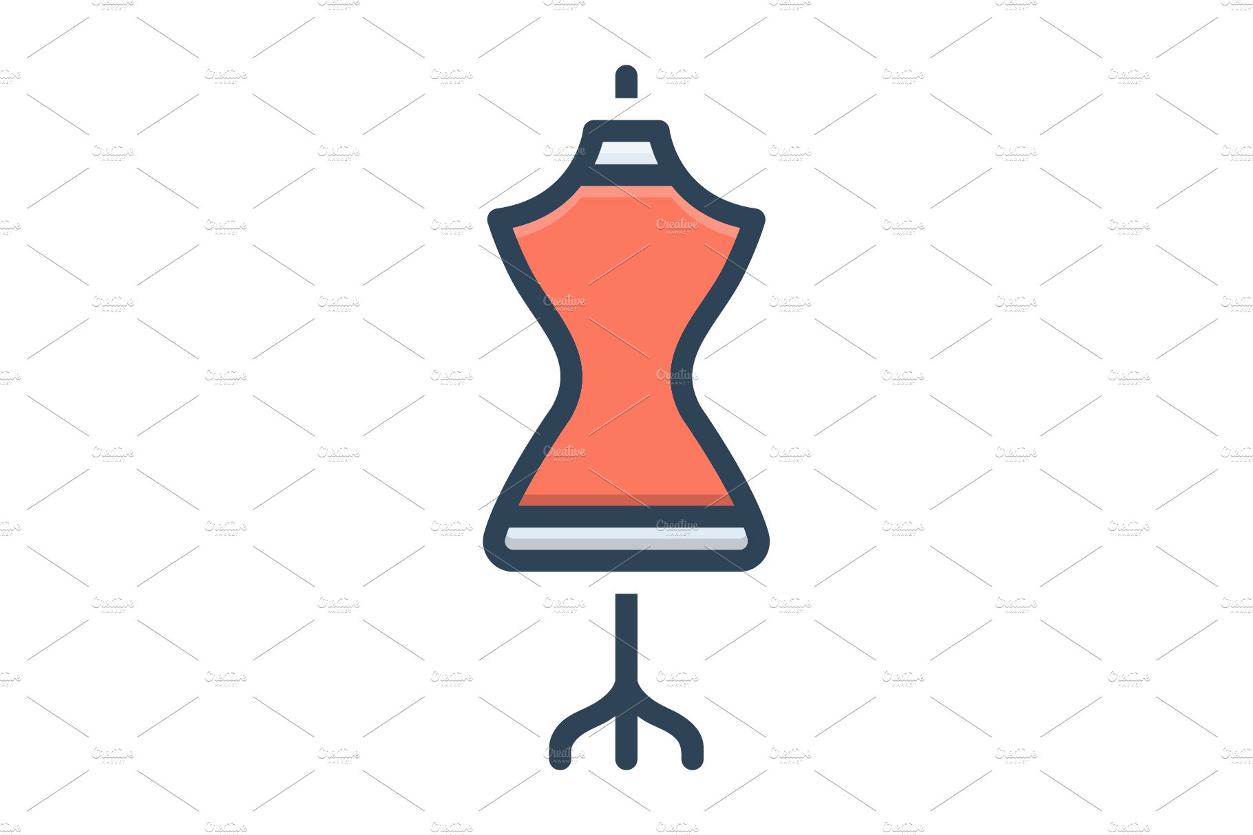 Dress form icon cover image.