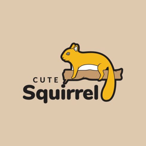 colored squirrel with branch logo cover image.