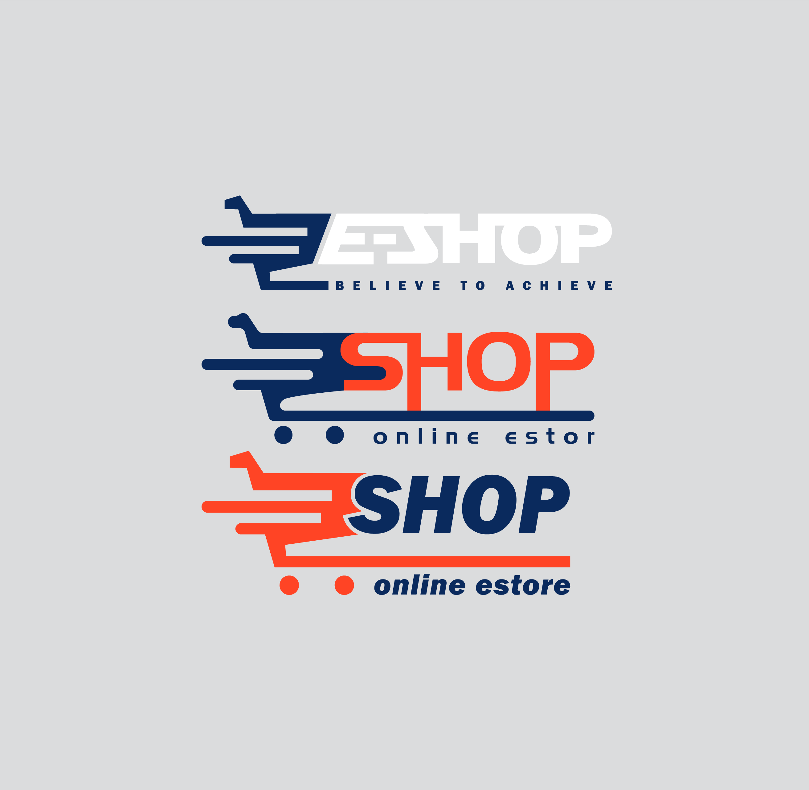 Logo for a online store.