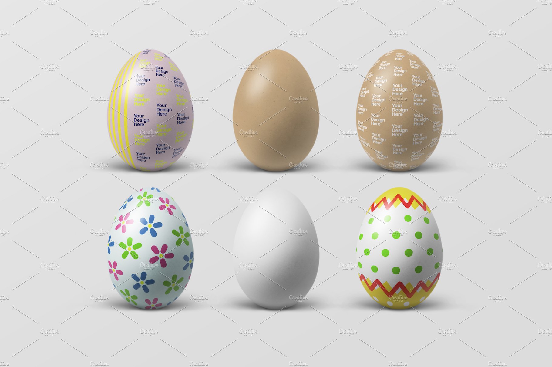 Easter Eggs Painting Mockup cover image.