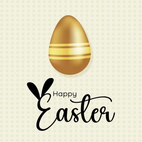 Happy Easter background cover image.